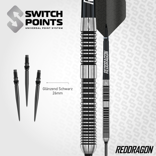 Red Dragon Pegasus Switch Point Stalen Darts Die Red Dragon Pegasus Switch Point Steeldarts sind moderne Dartpfeile. Sie eignen sich ideal für anspruchsvolle Dartspieler.