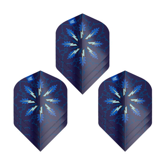 Target ProUltra Phil Taylor Power Gx2 No2 Standaardvluchten - 3 sets Abgebildet ist das Produkt Target ProUltra Phil Taylor Power Gx2 No2 Standard Flights - 3 Sets. Es handelt sich um Dart-Flights im speziellen Design von Phil Taylor.