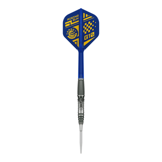 Target Japan Rising Sun GEN 10.5 Swiss Point Steeldarts Abgebildet ist das Produkt Target Japan Rising Sun GEN 10.5 Swiss Point Steeldarts. Die Darts sind ideal für ambitionierte Spieler geeignet.