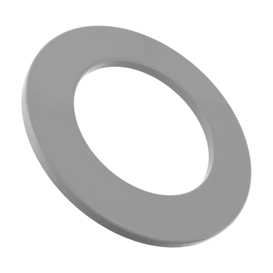 Das Bild zeigt ein Steeldartboard-Surround in Grau. Es handelt sich um das Produkt mit dem Dateinamen 'DBS-grau_McDart_Steeldartboard_Surround_Grau_3'.