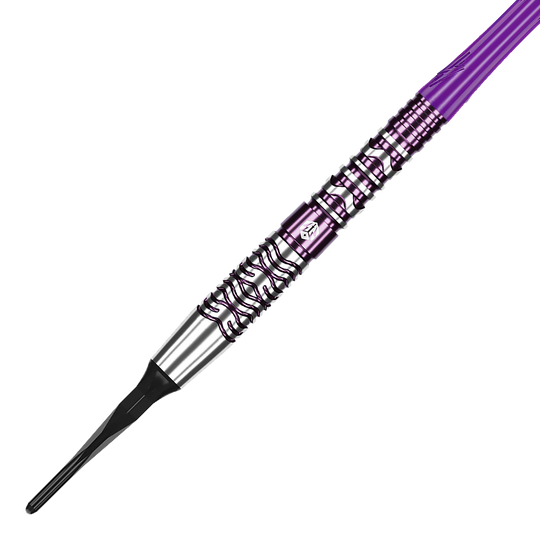 Hier sehen Sie die Caliburn Awakening Ivan Softdarts - 20g. Diese Softdarts sind speziell für Dartspieler entworfen.