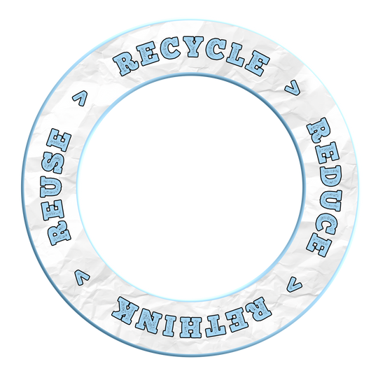 McDart Recyclen Verminderen Heroverwegen Hergebruiken Dartbord Omranding Abgebildet ist das ‚MSF-C9 McDart Recycle Reuse Reduce Rethink Surround Himmelblau‘ Produkt. Die Dart-Surround präsentiert sich in einem hellblauen Design.