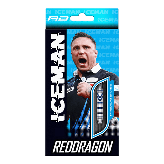 Red Dragon Gerwyn Prijs Messing Stalen Darten - 21 g Dies ist ein Bild der Red Dragon Gerwyn Price Brass Steeldarts - 21 g. Das Produkt besteht aus Messing und ist für Steeldart-Spiele geeignet.