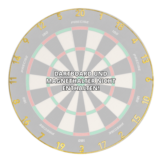 Das Bild zeigt ein Produkt mit dem Dateinamen ONE1041_Precise_180_OnePiece_Lasercut_Zahlenring_Gold_3. Es handelt sich vermutlich um einen goldenen Zahlenring für Dartboards.
