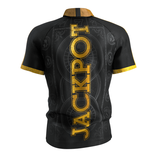 Target Adrian Lewis dartshirt 2026 Abgebildet ist das Target Adrian Lewis Dartshirt 2026. Es handelt sich um ein Darts-Shirt mit einzigartigem Look.