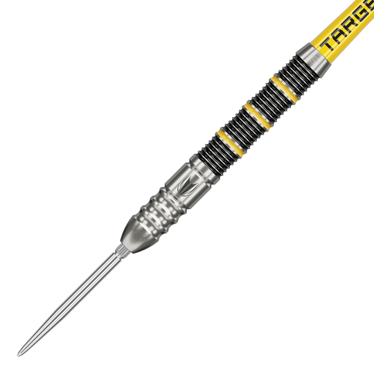 Target Buzz 02 Swiss Points stalen dartpijlen Gezeigt werden die Target Buzz 02 Swiss Points Steeldarts. Sie sind ideal für professionelle Dartspieler.