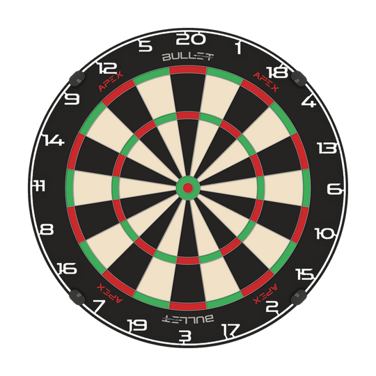 Bild mit dem Dateinamen BT1000100_Bullet_Dartboard_Zahlenring_Wei_2. Das Bild zeigt vermutlich einen weißen Zahlenring für eine Dartscheibe.