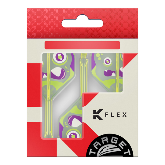 Target Japan K-Flex Xeno No2 standaardvluchten Zu sehen sind die Target Japan K-Flex Xeno No2 Standard Flights. Sie werden als Dartflights verwendet.