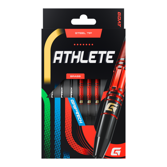 GEIT Atleet Rood Messing Steeldarts - 11g