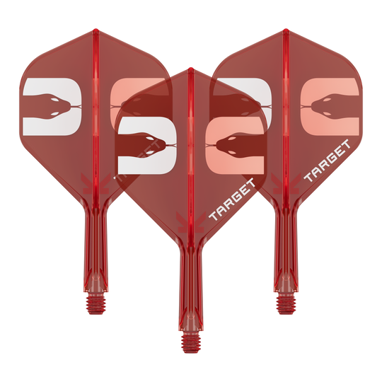 Target K-Flex Nathan Aspinall No2 Standaardvluchten Zu sehen ist ein Dart-Flight-System-Set. Es handelt sich um das Target K-Flex Nathan Aspinall No2 Standard Flight-System mit einer Länge von 19mm.