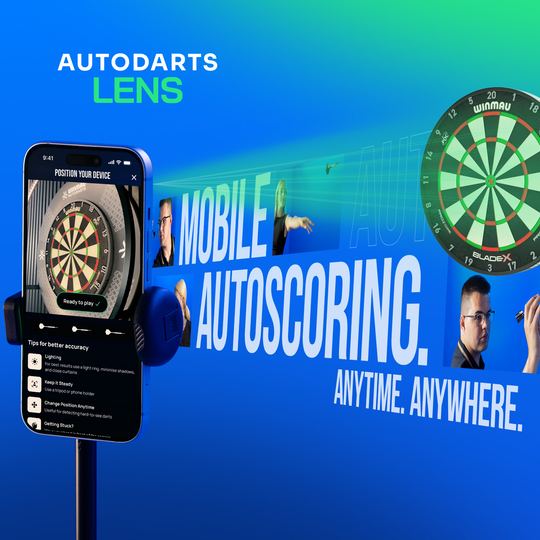 Winmau apparaatstandaard en 12 maanden lidmaatschap bundel