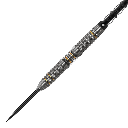 Harrow's Opus Quick Point stalen dartpijlen Abgebildet sind die Harrows Opus Quick Point Steeldarts mit 23g Gewicht. Sie sind für den professionellen Einsatz geeignet.