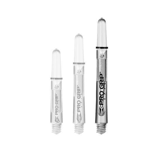 Target Pro Grip Spin Shafts - 3 Sets - Transparant