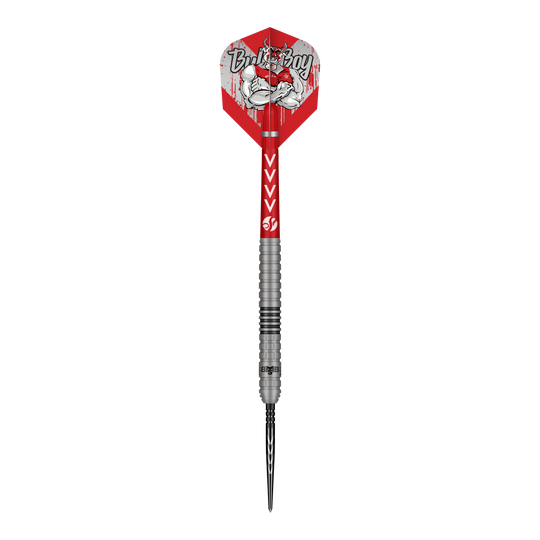 Shot met Michael Smith Series 2 Turbo Point stalen dartpijlen