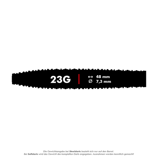 Shot ZEN Missile Turbo Point stalen pijltjes - 23 g