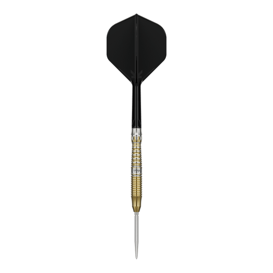 Target Japan Black Marque Enzo Swiss Point stalen dartpijlen Das Produkt zeigt die Target Japan Black Marque Enzo Swiss Point Steeldarts. Diese Darts sind besonders für Präzision und Stil bekannt.