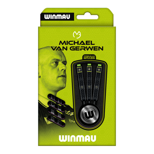 Winmau Michael Van Gerwen stalen darts - 21 g Winmau Michael Van Gerwen stalen darts - 21 g