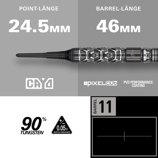 Target Luke Littler Nuke Fallout Soft Darts - 19 g