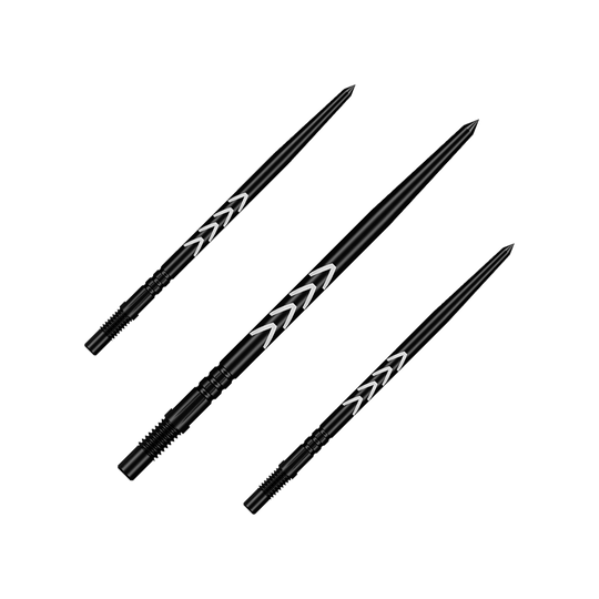 Shot Turbo Points Dart Tips Michael Smith - Zwart Shot Turbo Points Dart Tips Michael Smith - Zwart