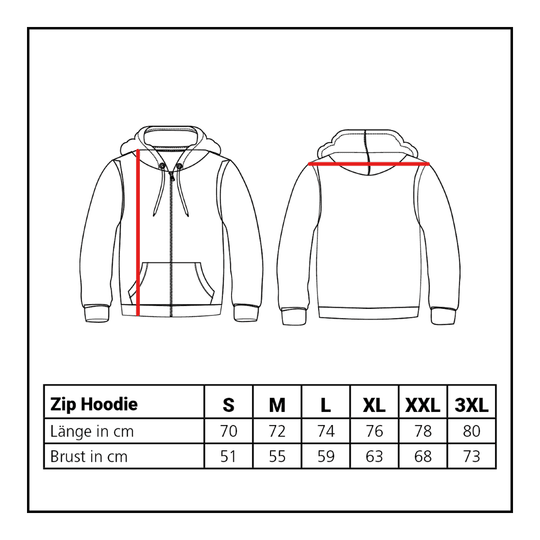 Löwen Collection Zip Hoodie Der Löwen Kollektion Zip-Hoodie ist auf diesem Bild zu sehen. Es handelt sich um einen modischen Kapuzenpullover.