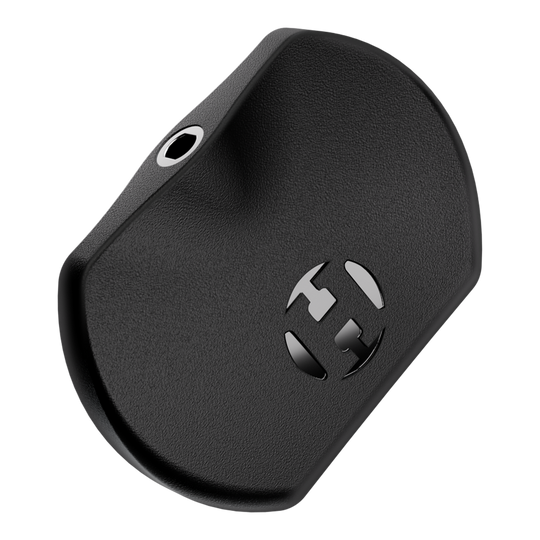 Harrow's Basic Quick Point-gereedschap Hier ist das Harrows Basic Quick Point Tool abgebildet. Das Werkzeug dient zur Bearbeitung von Dartspitzen.