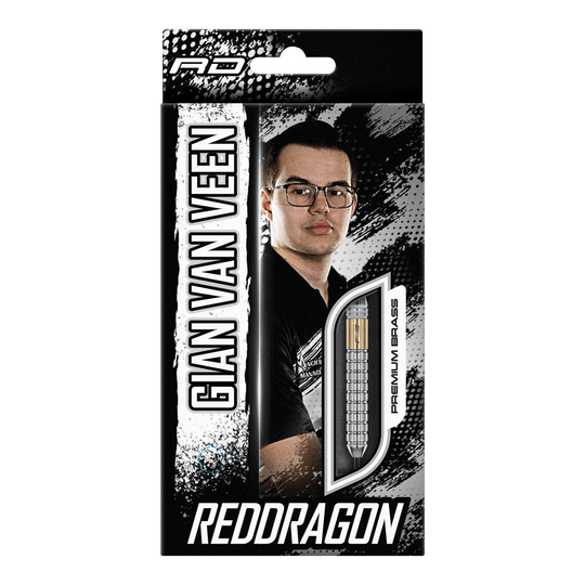 Red Dragon Gian Van Veen Messing Steeldarts - 21 g