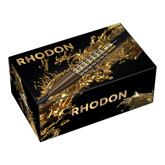 Hier ist das Produkt Mission Rhodon Steeldarts - 23g abgebildet. Die Steeldarts eignen sich ideal für Wettkämpfe und Training.