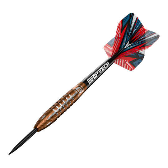 GOAT Quarterback V2 wolfraamstaal darts - 24g