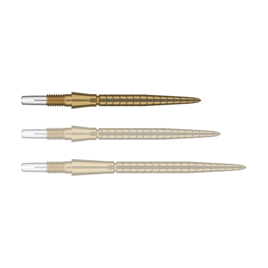 Target Swiss Storm Quartz Darttips - Goud