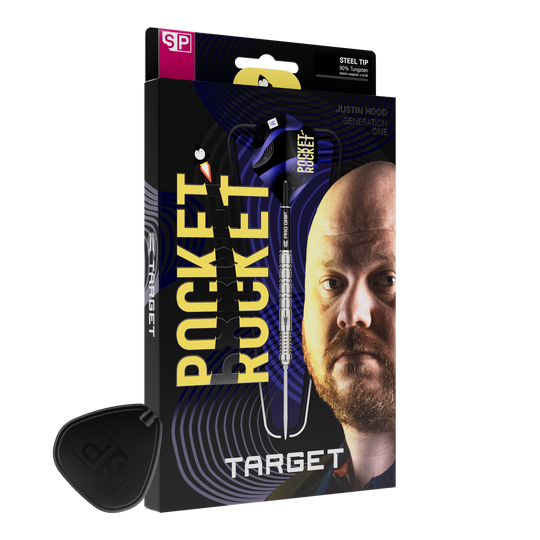 Target Justin Hood Swiss Points stalen dartpijlen - 23 g Target Justin Hood Swiss Points stalen dartpijlen - 23 g