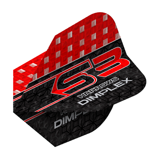 Harrows Dimplex S3 Flights - Rot