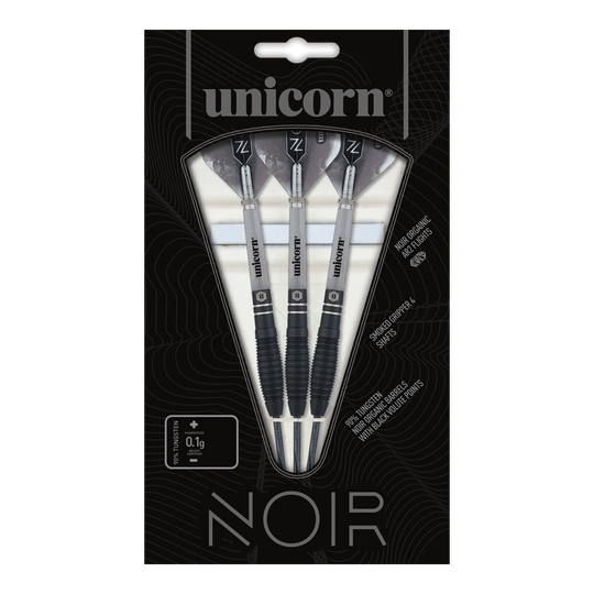 Unicorn Noir Style 1 stalen dartpijlen