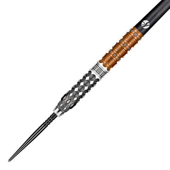 Shot Gnarly Gnasha Turbo Point stalen dartpijlen - 23 g Abgebildet ist der Shot Gnarly Gnasha Turbo Point Steeldart mit 23g. Der Dart hat ein modernes Design und eignet sich für präzises Spiel.