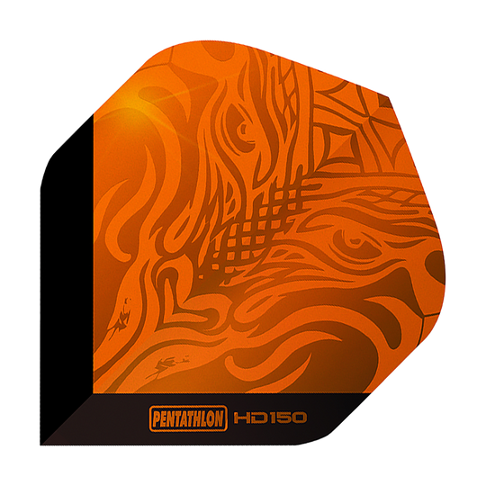 Pentathlon HD150 Metallic oranje standaardvluchten