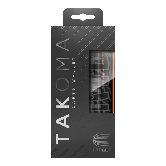 Takoma Ghost Series Raymond Van Barneveld dartkoffer Das Bild zeigt das Takoma Ghost Series Raymond Van Barneveld Dartcase. Es handelt sich um ein spezielles Dart-Etui für Dartzubehör.
