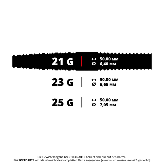 Das Bild zeigt einen Steeldart namens Mission Cam Crabtree Natural mit einem Gewicht von 21 Gramm. Der Dart liegt auf einer hellen Fläche.