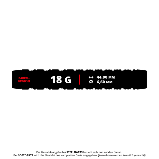 Target Japan Prime Series George Nishitani Raptor GEN6 Soft Darts - 19,5 g Das Bild zeigt die Target Japan Prime Series George Nishitani Raptor GEN6 Softdarts mit 19,5g. Diese hochwertigen Softdarts sind ideal für Präzisionsspiele geeignet.