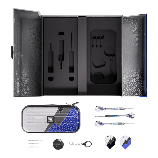 Target Phil Taylor Power X Chrono Swiss Points stalen dartpijlen