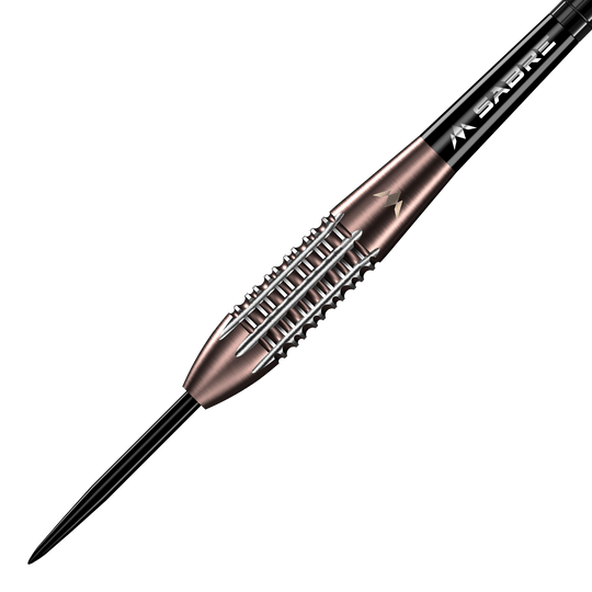 Mission Arkitekt Bronze Silica PVD Steeldarts - 23,5 g Das Bild zeigt die Mission Arkitekt Bronze Silika PVD Steeldarts mit einem Gewicht von 23,5g. Die Steeldarts haben ein elegantes Bronze-Design.