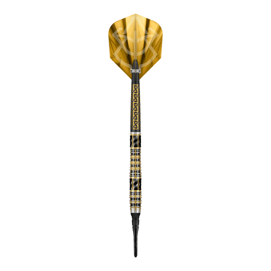 Shot Alchemy Auro Softdarts - 20 g Das Bild zeigt die Shot Alchemy Auro Softdarts - 20g. Sie sind für Softdartspiele entwickelt worden.