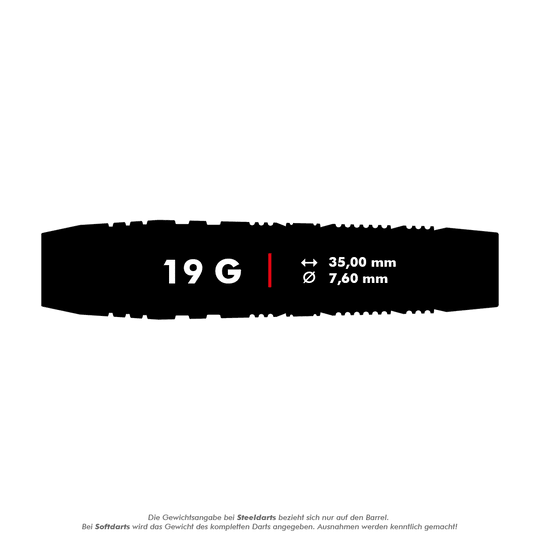 Target Crux Japan Trust Zachte Darts - 19g