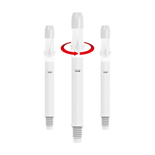 L-L-Style-assen Silent Straight - Wit