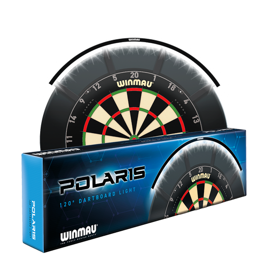 Winmau Blade 6 dartbordset met Polaris verlichting