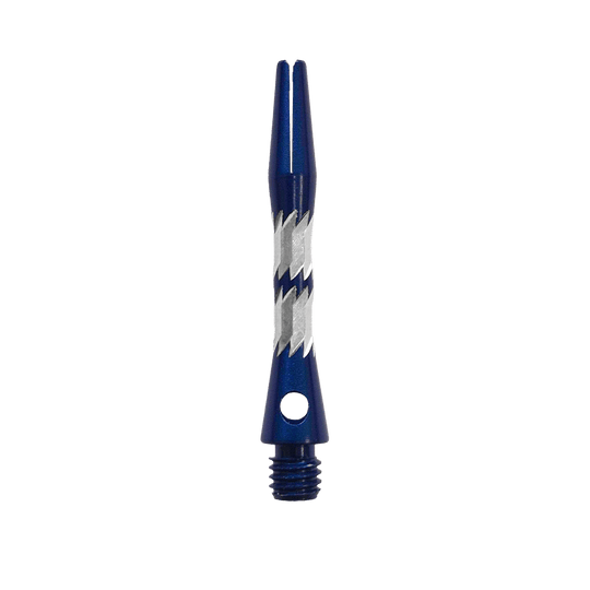 Bulls NL Minor aluminium shafts - blauw - 33 mm Abgebildet sind Bulls NL Minor Aluminium Shafts in Blau, 33 mm lang. Die Schäfte sind für Dartpfeile geeignet.