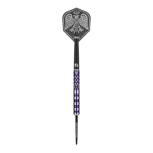 Shot Goths Visara Turbo Point stalen dartpijlen - 23 g Abgebildet sind die Shot Goths Visara Turbo Point Steeldarts - 23g. Die robusten Steeldarts sind für den professionellen Einsatz konzipiert.