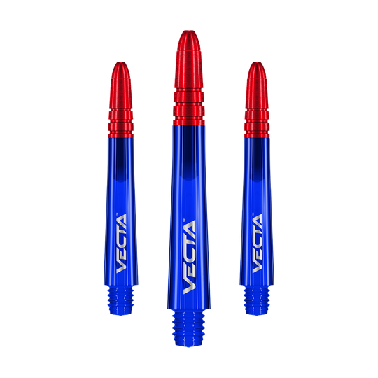 Winmau Vecta Shafts - Blau Rot