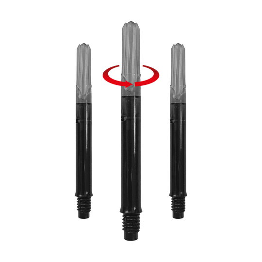 L-L-Style-assen Silent Straight - Zwart
