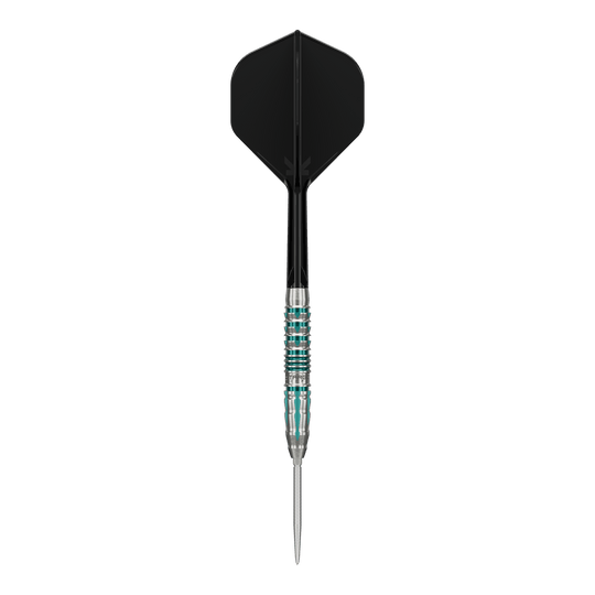 Target Japan Black Marque Pierce Swiss Point stalen dartpijlen Abgebildet ist das Set Target Japan Black Marque Pierce Swiss Point Steeldarts. Diese Steeldarts zeichnen sich durch ihr elegantes schwarzes Design aus.