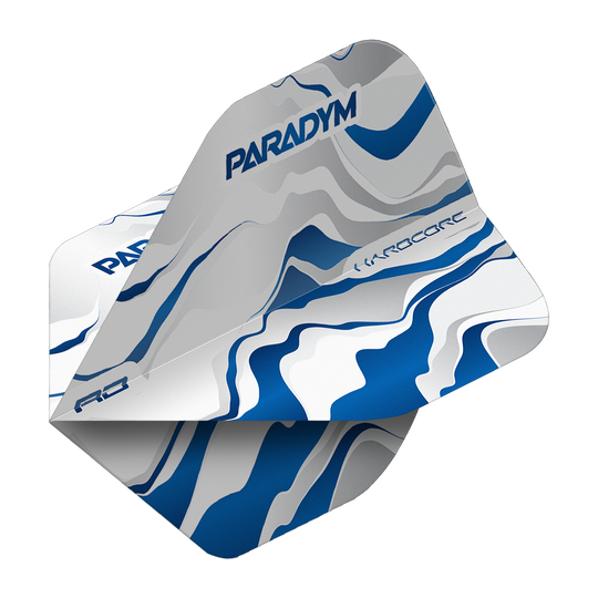 Red Dragon Hardcore Premium Paradym Blue Premium No2 Standaard Vluchten Zu sehen ist ein einzelner Blue Premium No2 Standard Flight aus der Serie Red Dragon Hardcore Paradym. Der Flight ist in einem attraktiven Blauton gehalten und für Dartpfeile geeignet.
