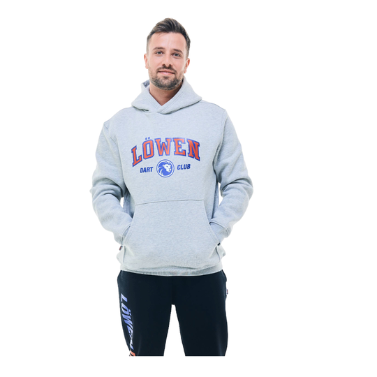 Lions Collection Club Hoodie Auf dem Bild ist der Löwen Kollektion Club Hoodie abgebildet. Der Hoodie hält dich warm und zeigt die Clubzugehörigkeit.